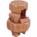 Abb Blackburn 8 Str. to 10 Sol. Silicon Bronze Alloy High-Strength Split Bolt Connector E8H25